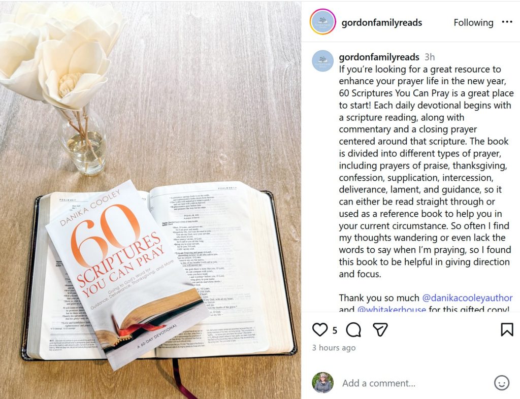 60 Scriptures You Can Pray | Gordon Family Reads