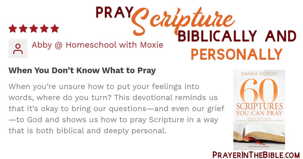 60 Scriptures You Can Pray | Abby Banks