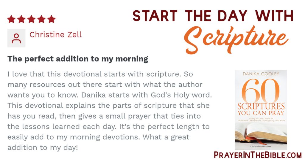 60 Scriptures You Can Pray | Christine Zell
