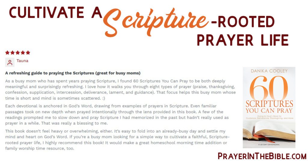 60 Scriptures You Can Pray | Tauna Meyer