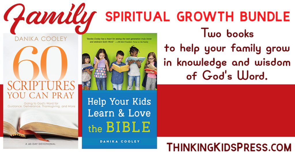 Family Spiritual Growth Bundle | 60 Scriptures You Can Pray and Help Your Kids Learn and Love the Bible