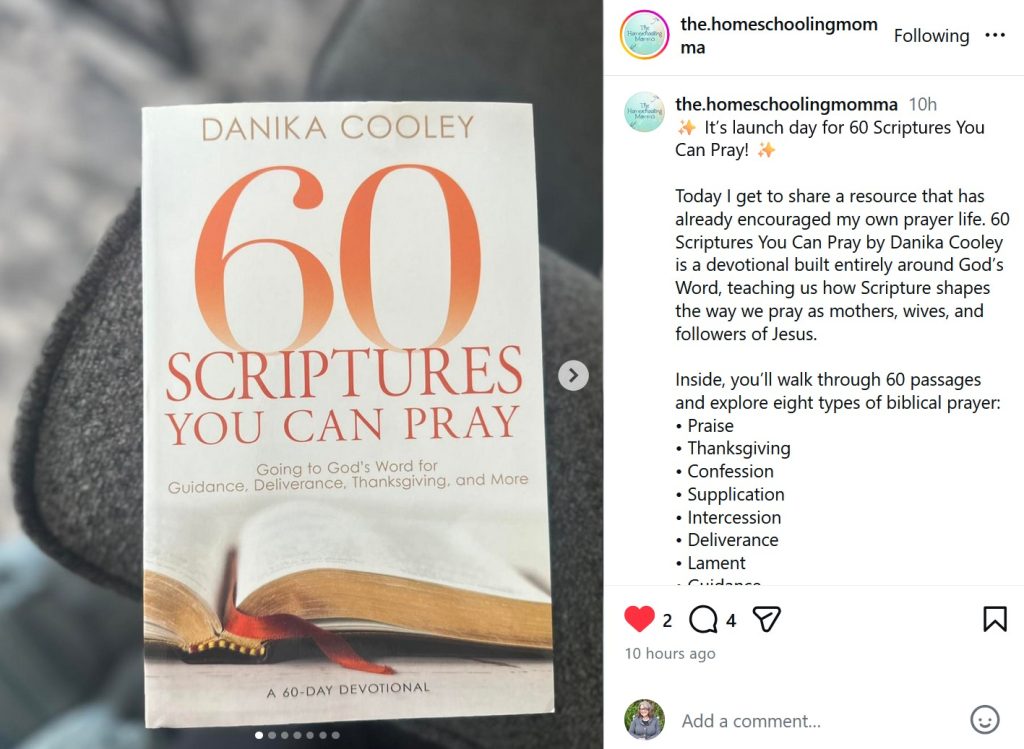 60 Scriptures You Can Pray | The HomeschoolingMomma
