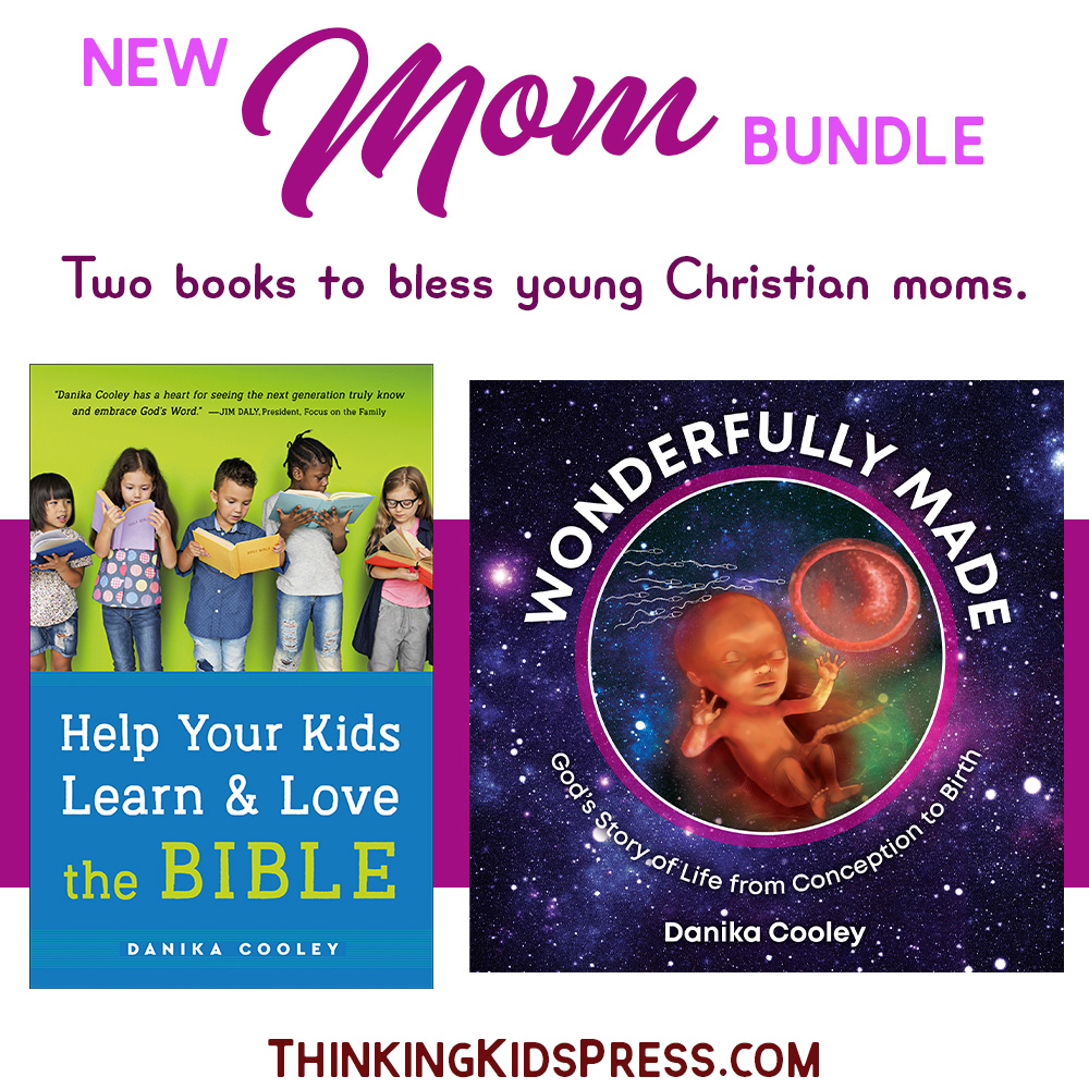 New Mom Bundle | Help Your Kids Learn and Love the Bible & Wonderfully Made