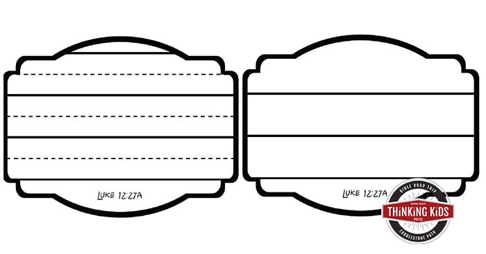 Do Not Be Anxious | Bible Verse Craft for Luke 12:27
