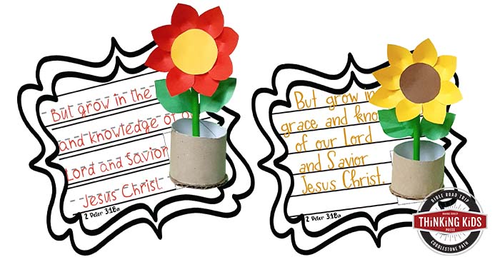 2 Peter 3:18 Verse Craft | Grow in the Grace and Knowledge of Jesus