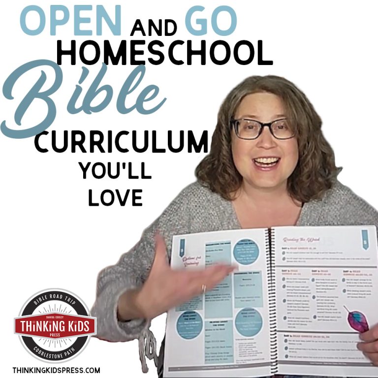 Open and Go Homeschool Bible Curriculum You'll Love