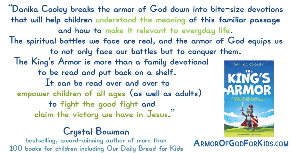 The King's Armor | Crystal Bowman Endorsement