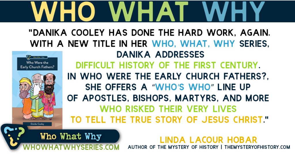 Who Were the Early Church Fathers Endorsement | Linda Lacour Hobar