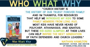 Who Were the Early Church Fathers Endorsement | Nathan Hamilton