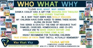 Who What Why Series Endorsement | Tauna Meyer