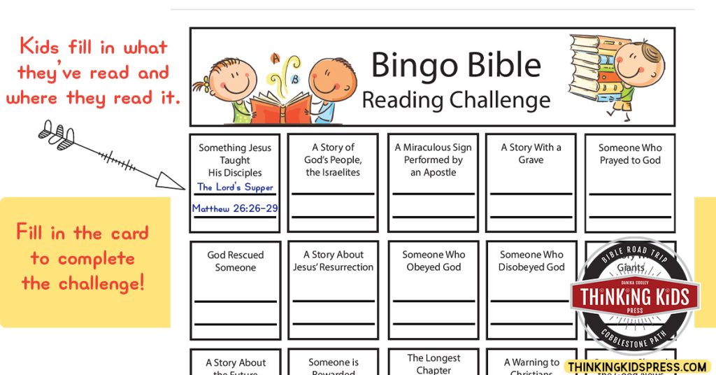 Bible Bingo | Printable Bible Reading Challenge