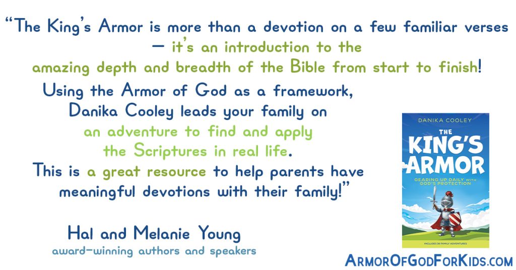 The King's Armor | Hal and Melanie Young Endorsement