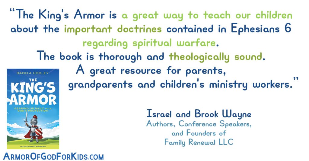 The King's Armor | Israel and Brook Wayne Endorsement