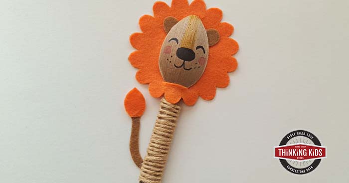 A Lion is in the Streets | Proverbs 26:13 Lion Craft