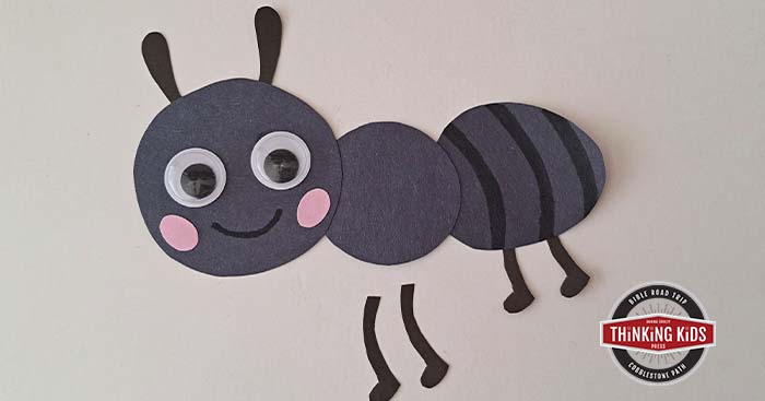 Proverbs Go to the Ant Craft for Kids