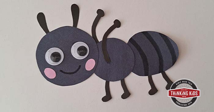 Proverbs Go to the Ant Craft for Kids