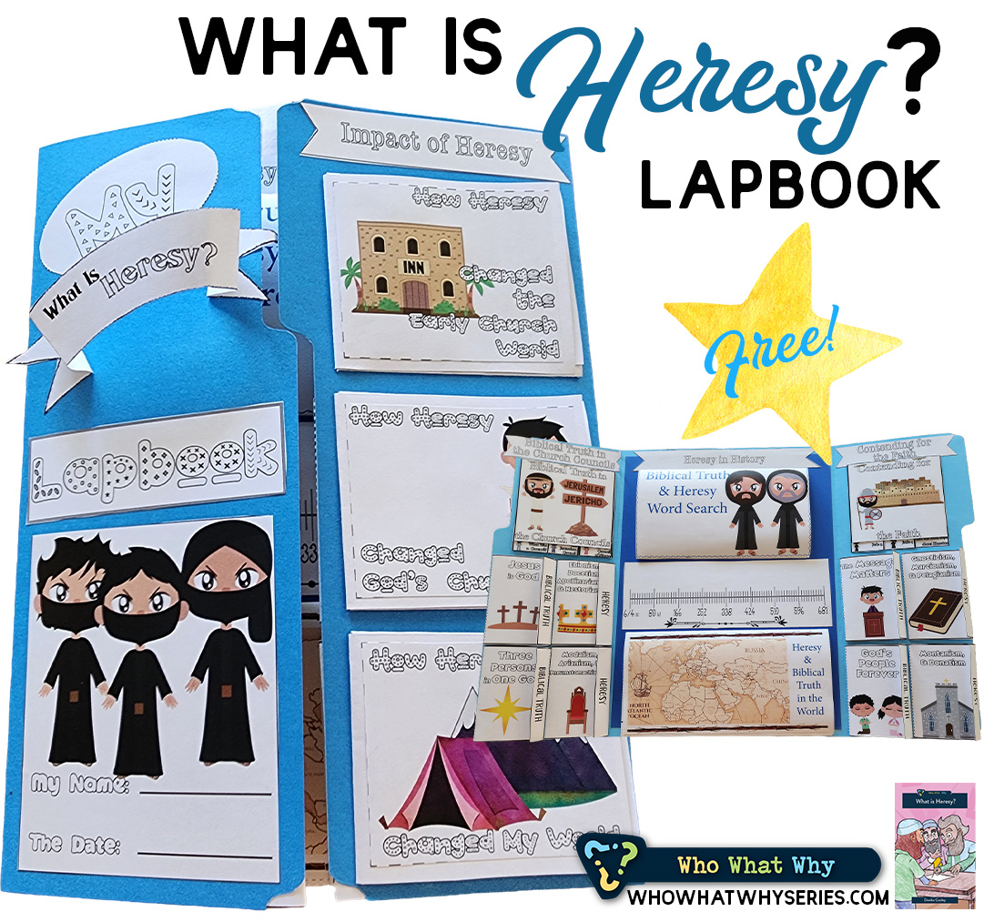 Early Church Heresies and Biblical Truths | FREE History Lapbook