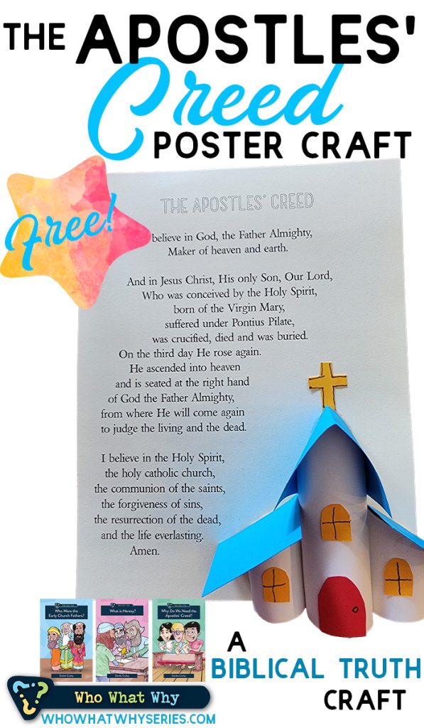 The Apostles' Creed Printable Poster Craft