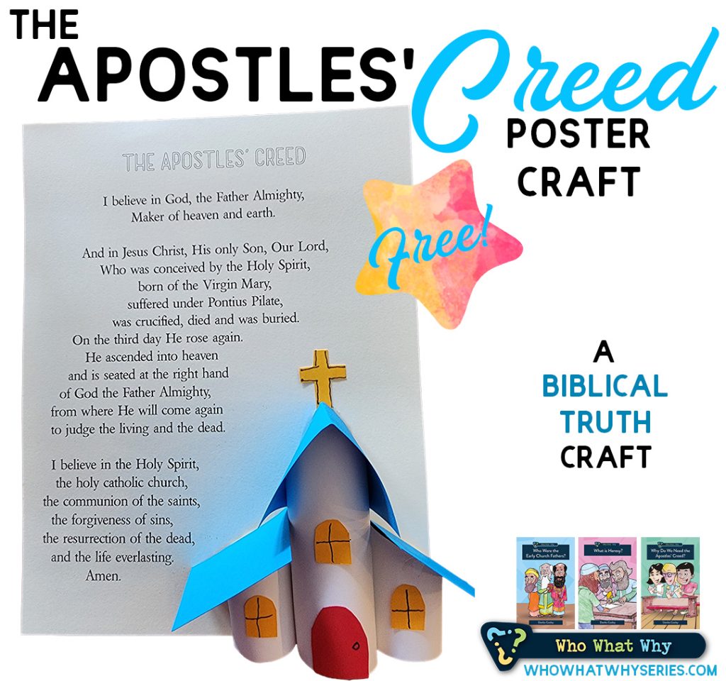 The Apostles' Creed Printable Poster Craft